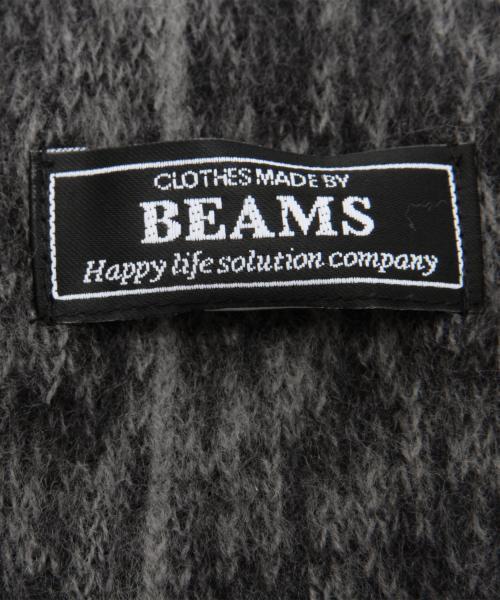 BEAMS（ビームス）の「BEAMS / ラッセル編み マフラー（マフラー・メンズ・グレー/チャコールグレー/ブラック/レッド/ワイン・ONE SIZE）」の17枚目の写真