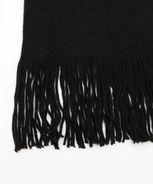 BEAMS（ビームス）の「BEAMS / ラッセル編み マフラー（マフラー・メンズ・グレー/チャコールグレー/ブラック/レッド/ワイン・ONE SIZE）」の18枚目の写真