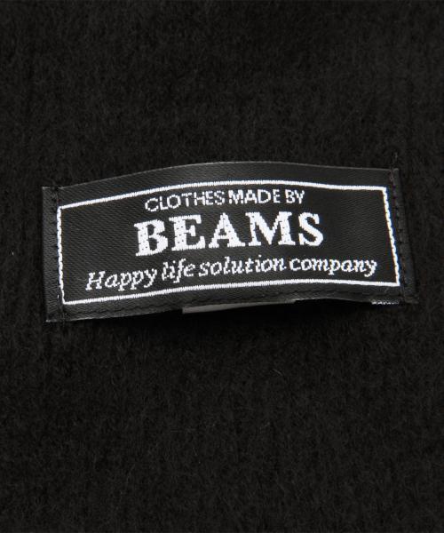 BEAMS（ビームス）の「BEAMS / ラッセル編み マフラー（マフラー・メンズ・グレー/チャコールグレー/ブラック/レッド/ワイン・ONE SIZE）」の8枚目の写真