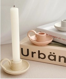 wee9s（ウィークス）の「candle mug holder "low" / キャンドルホルダー,お香立て,インセンスホルダー（インテリア雑貨）」