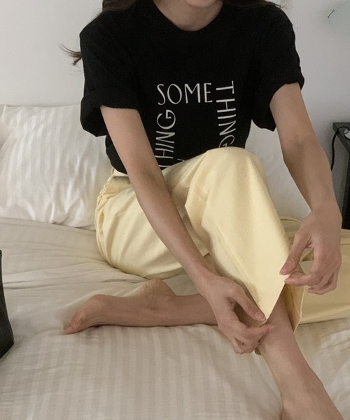 VitaFelice（ヴィータフェリーチェ）の「ロゴTシャツ半袖（Tシャツ/カットソー・レディース・ホワイト/ブラック・FREE）」の19枚目の写真