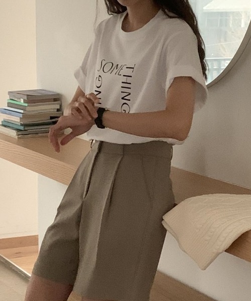 VitaFelice（ヴィータフェリーチェ）の「ロゴTシャツ半袖（Tシャツ/カットソー・レディース・ホワイト/ブラック・FREE）」の15枚目の写真