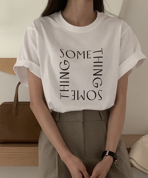 VitaFelice（ヴィータフェリーチェ）の「ロゴTシャツ半袖（Tシャツ/カットソー・レディース・ホワイト/ブラック・FREE）」の22枚目の写真