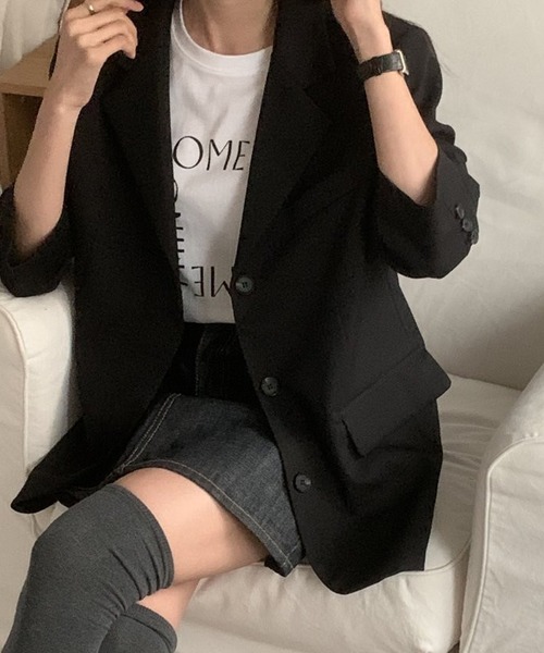 VitaFelice（ヴィータフェリーチェ）の「ロゴTシャツ半袖（Tシャツ/カットソー・レディース・ホワイト/ブラック・FREE）」の16枚目の写真