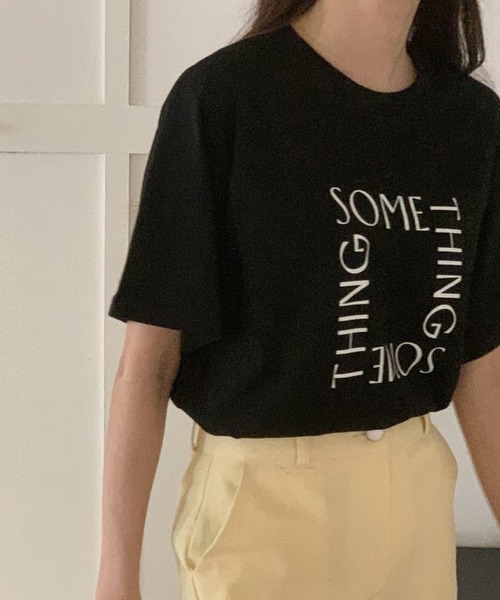 VitaFelice（ヴィータフェリーチェ）の「ロゴTシャツ半袖（Tシャツ/カットソー・レディース・ホワイト/ブラック・FREE）」の11枚目の写真