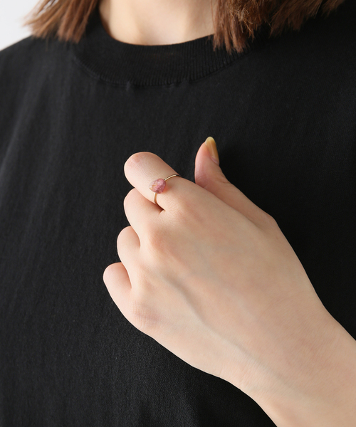 La TOTALITE（ラトータリテ）の「【YU-AN/ユアン】リング トルマリン（リング・レディース・ピンク・11）」の5枚目の写真