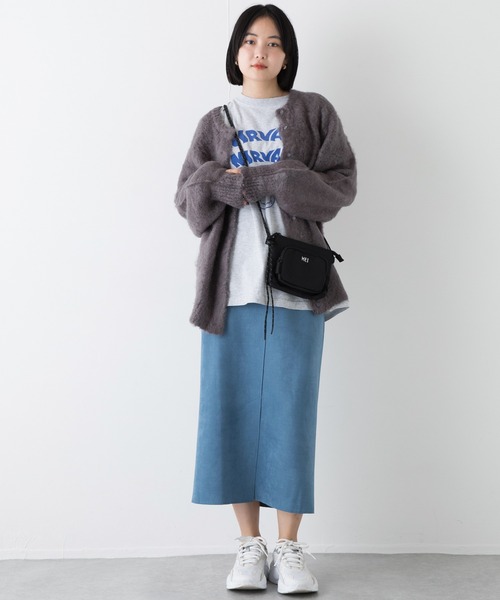 MEI（メイ）の「【MEI/メイ】ミニショルダーバッグ（ショルダーバッグ・レディース・ベージュ/ブラック/オレンジ/グレー・F）」の7枚目の写真