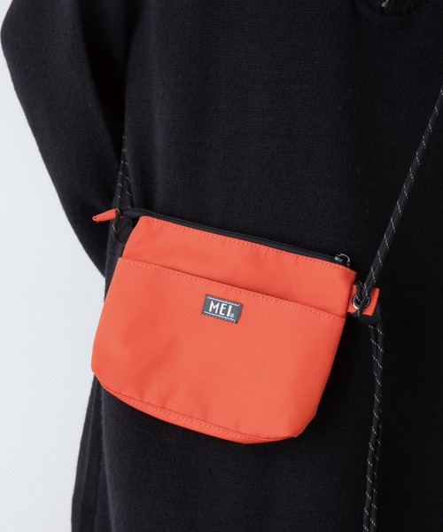 MEI（メイ）の「【MEI/メイ】ミニショルダーバッグ（ショルダーバッグ・レディース・ベージュ/ブラック/オレンジ/グレー・F）」の12枚目の写真