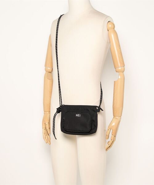MEI（メイ）の「【MEI/メイ】ミニショルダーバッグ（ショルダーバッグ・レディース・ベージュ/ブラック/オレンジ/グレー・F）」の21枚目の写真