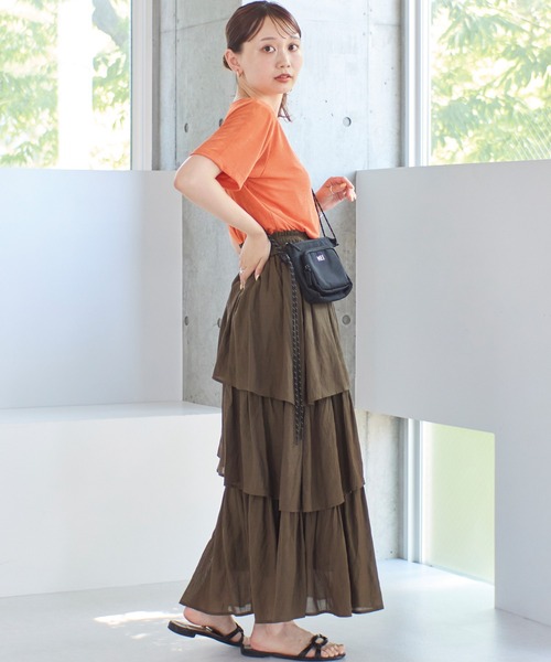 MEI（メイ）の「【MEI/メイ】ミニショルダーバッグ（ショルダーバッグ・レディース・ベージュ/ブラック/オレンジ/グレー・F）」の20枚目の写真