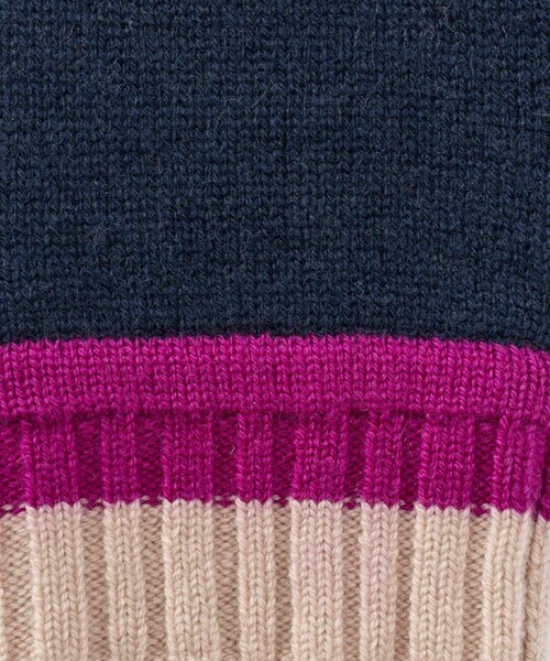 ANAYI（アナイ）の「配色ニットグローブ（手袋・レディース・ホワイト系その他/ブルー系その他・FREE）」の12枚目の写真