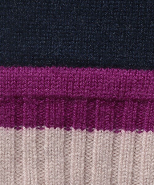 ANAYI（アナイ）の「配色ニットグローブ（手袋・レディース・ホワイト系その他/ブルー系その他・FREE）」の13枚目の写真