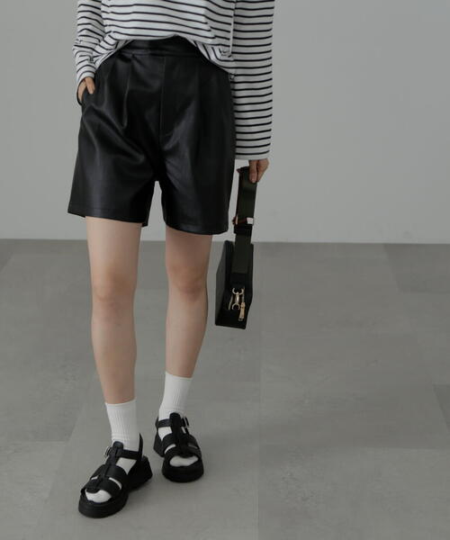 FREE'S MART（フリーズマート）の「◆【低身長サイズ/Sシリーズ対応】合皮ショートパンツ（その他パンツ・レディース・ブラック・X-SMALL/SMALL/MEDIUM）」の20枚目の写真