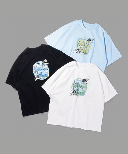 centimeter（センチメーター）の「legal angel tee（Tシャツ/カットソー・メンズ・ブラック/サックスブルー/ホワイト・MEDIUM/X-LARGE/LARGE）」の14枚目の写真