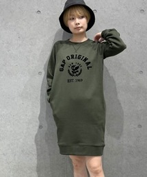 GAP | ヴィンテージソフト Gapロゴ スウェットワンピース(ワンピース)