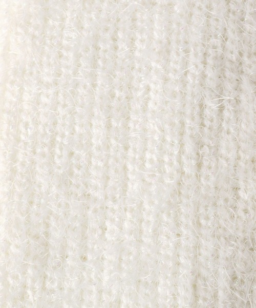 PAGEBOY（ページボーイ）の「フェザーレッグウォーマー（レッグウォーマー・レディース・ブラック/ホワイト・FREE）」の9枚目の写真