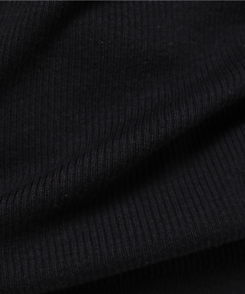 ELFORBR(エルフォーブル)の「シルク×コットンリブタートル(ニット/セーター・レディース・ホワイト/ブラック・MEDIUM)」の12枚目の写真