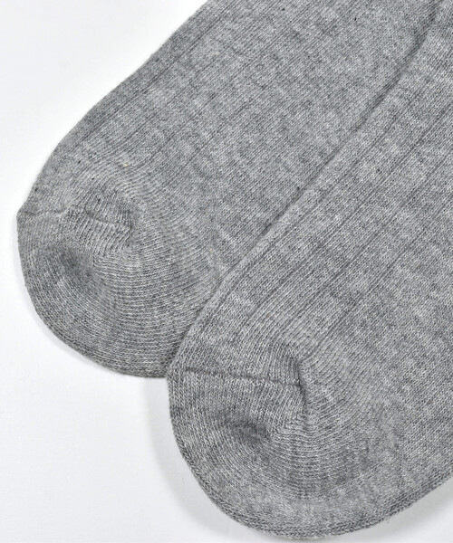BeBe（ベベ）の「ロゴ刺繍ハイソックス(13~24cm)（ソックス/靴下・キッズ・グレー/ネイビー・21.0cm/17.0cm/24.0cm/19.0cm/15.0cm）」の10枚目の写真