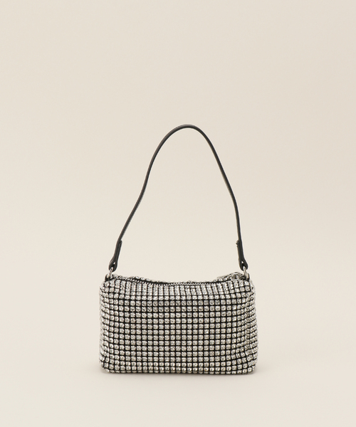 U by SPICK&SPAN(ユーバイスピックアンドスパン)の「≪追加≫【URBAN EXPRESSION】 Ginger Mini Bijou Bag2(ハンドバッグ・レディース・シルバー・FREE)」の5枚目の写真