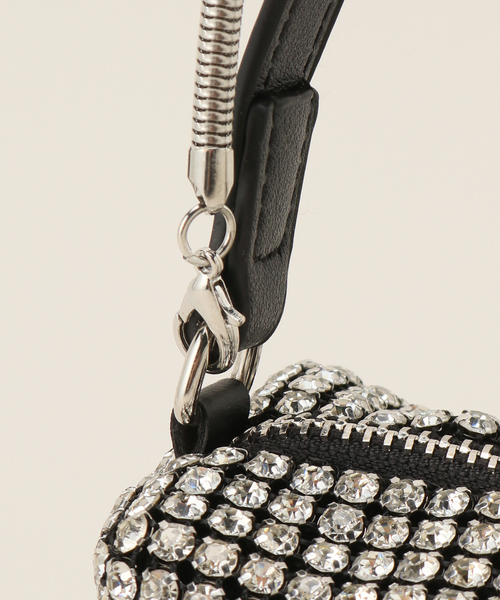 U by SPICK&SPAN(ユーバイスピックアンドスパン)の「≪追加≫【URBAN EXPRESSION】 Ginger Mini Bijou Bag2(ハンドバッグ・レディース・シルバー・FREE)」の11枚目の写真