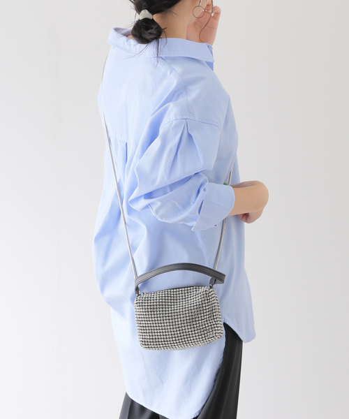 U by SPICK&SPAN(ユーバイスピックアンドスパン)の「≪追加≫【URBAN EXPRESSION】 Ginger Mini Bijou Bag2(ハンドバッグ・レディース・シルバー・FREE)」の14枚目の写真