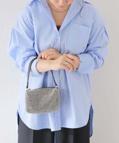 U by SPICK&SPAN(ユーバイスピックアンドスパン)の「≪追加≫【URBAN EXPRESSION】 Ginger Mini Bijou Bag2(ハンドバッグ・レディース・シルバー・FREE)」の15枚目の写真