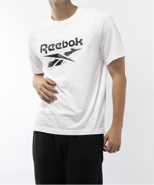 Reebok(リーボック)の「モダン カモ Tシャツ / RI Modern Camo T-Shirt(Tシャツ/カットソー・メンズ・ホワイト/ブラック/ブルー/アーミー・LARGE/MEDIUM/SMALL/XX-LARGE/X-LARGE/X-SMALL)」の1枚目の写真