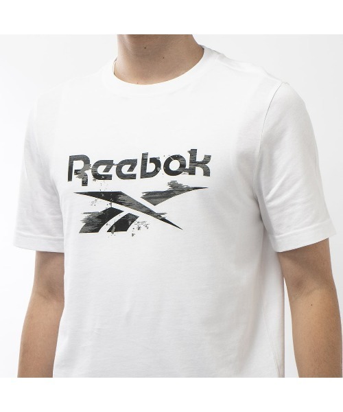 Reebok(リーボック)の「モダン カモ Tシャツ / RI Modern Camo T-Shirt(Tシャツ/カットソー・メンズ・ホワイト/ブラック/ブルー/アーミー・LARGE/MEDIUM/SMALL/XX-LARGE/X-LARGE/X-SMALL)」の7枚目の写真
