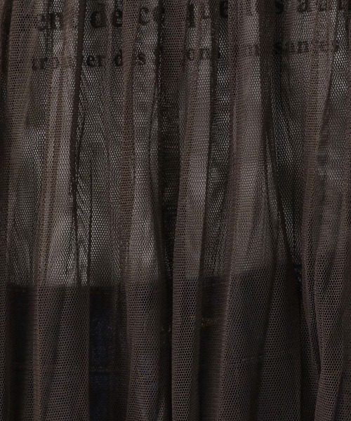 LEPSIM(レプシィム)の「チュールレイヤーキャミワンピース 967934(ワンピース・レディース・ブラウン/ブラック・FREE)」の19枚目の写真