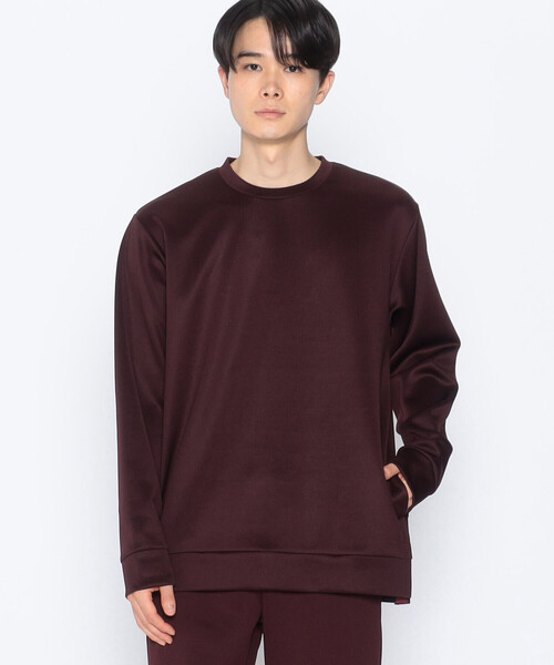 COMME CA ISM（コムサイズム）の「ファンクショナルジャージ ダンボール プルオーバー（スウェット・メンズ・ライトグレー/ブラック/ブルー/ボルドー・MEDIUM/LARGE）」の4枚目の写真