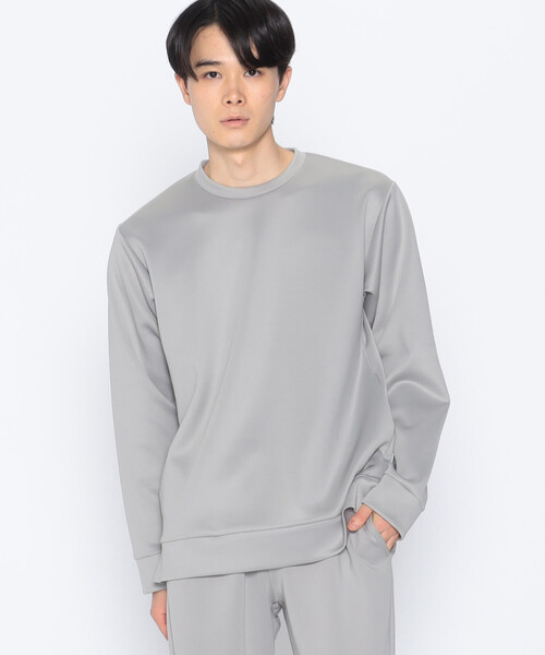 COMME CA ISM（コムサイズム）の「ファンクショナルジャージ ダンボール プルオーバー（スウェット・メンズ・ライトグレー/ブラック/ブルー/ボルドー・MEDIUM/LARGE）」の6枚目の写真