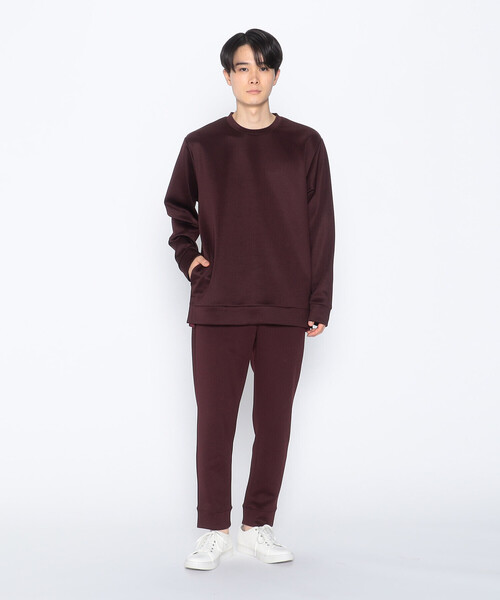 COMME CA ISM（コムサイズム）の「ファンクショナルジャージ ダンボール プルオーバー（スウェット・メンズ・ライトグレー/ブラック/ブルー/ボルドー・MEDIUM/LARGE）」の11枚目の写真