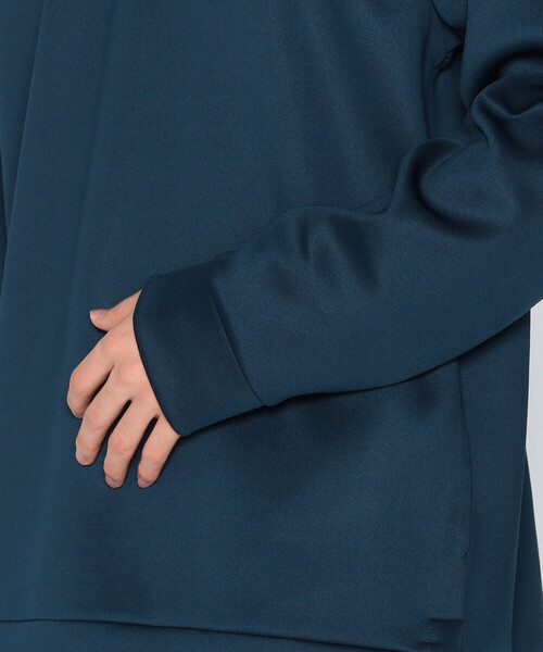 COMME CA ISM（コムサイズム）の「ファンクショナルジャージ ダンボール プルオーバー（スウェット・メンズ・ライトグレー/ブラック/ブルー/ボルドー・MEDIUM/LARGE）」の19枚目の写真