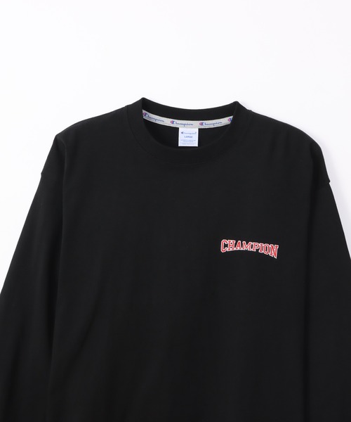 Champion(チャンピオン)の「【Champion/チャンピオン】メンズ アクションスタイル ロングスリーブTシャツ(Tシャツ/カットソー・メンズ・オレンジ/ホワイト/グレー/ブラック・LARGE/X-LARGE/MEDIUM/SMALL)」の12枚目の写真
