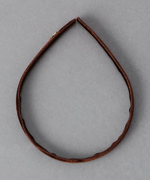 UNITED ARROWS(ユナイテッドアローズ)の「<IRIS 47>VELVET ヘッドバンド(カチューシャ・レディース・ブラック/ブラウン・FREE)」の8枚目の写真