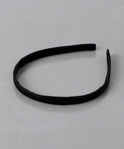 UNITED ARROWS(ユナイテッドアローズ)の「<IRIS 47>VELVET ヘッドバンド(カチューシャ・レディース・ブラック/ブラウン・FREE)」の9枚目の写真