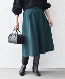 【ZOZO限定】SHIPS.me:ベルテッド キュロット パンツ