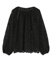 スカラップ レース」に該当するシャツ/ブラウス（レース）ファッション