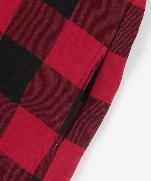 X-girl Stages（エックスガールステージス）の「チェックシャツワンピース（シャツワンピース・キッズ・ホワイト/レッド・140cm/130cm/110cm/120cm/100cm/90cm）」の10枚目の写真
