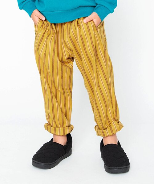 BREEZE(ブリーズ)の「【10色展開/総柄・無地】あったかシェフパンツ(その他パンツ・キッズ・オフホワイト/グリーン/レッド/キナリ/ネイビー/マスタード/ベージュ/イエロー/チャコール/ブラウン・80/110/140/150/90/120/100/130)」の8枚目の写真