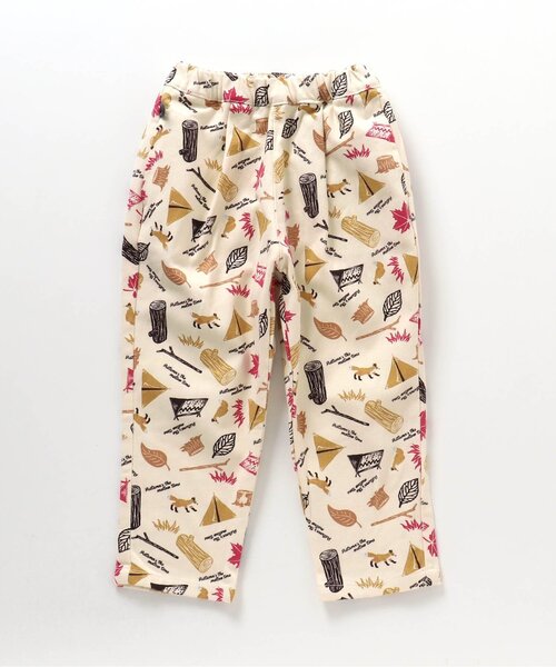 BREEZE(ブリーズ)の「【10色展開/総柄・無地】あったかシェフパンツ(その他パンツ・キッズ・オフホワイト/グリーン/レッド/キナリ/ネイビー/マスタード/ベージュ/イエロー/チャコール/ブラウン・80/110/140/150/90/120/100/130)」の3枚目の写真