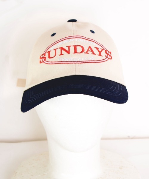 TONE SELECT GOODS(トーンセレクトグッズ)の「【urge select】切り替え デザイン デニム キャップ(キャップ・レディース・ホワイト系/ブルー系2/ブルー系1・FREE)」の4枚目の写真