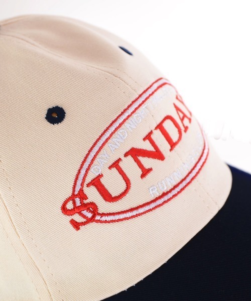 TONE SELECT GOODS(トーンセレクトグッズ)の「【urge select】切り替え デザイン デニム キャップ(キャップ・レディース・ホワイト系/ブルー系2/ブルー系1・FREE)」の5枚目の写真