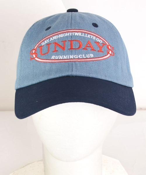 TONE SELECT GOODS(トーンセレクトグッズ)の「【urge select】切り替え デザイン デニム キャップ(キャップ・レディース・ホワイト系/ブルー系2/ブルー系1・FREE)」の7枚目の写真