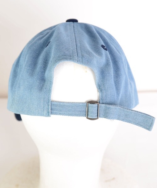 TONE SELECT GOODS(トーンセレクトグッズ)の「【urge select】切り替え デザイン デニム キャップ(キャップ・レディース・ホワイト系/ブルー系2/ブルー系1・FREE)」の9枚目の写真