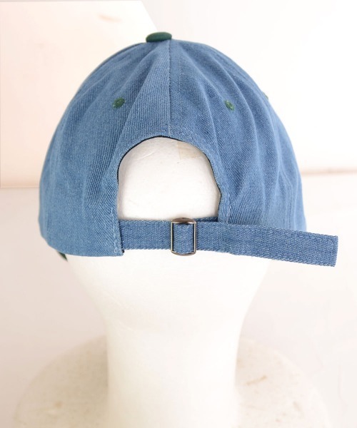 TONE SELECT GOODS(トーンセレクトグッズ)の「【urge select】切り替え デザイン デニム キャップ(キャップ・レディース・ホワイト系/ブルー系2/ブルー系1・FREE)」の12枚目の写真