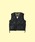 TAION�i�^�C�I���j�́uTAION/�^�C�I�� 'KIDS' MILITARY ZIP VNECK DOWN VEST (TAION-K001ZML-1) �L�b�Y �~���^���[ V�l�b�N�W�b�v �_�E���x�X�g�i�_�E���W���P�b�g/�R�[�g�j�v�b�u���b�N