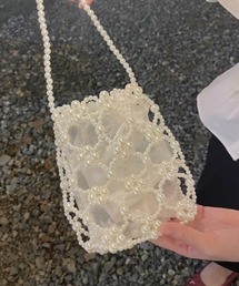パールデザインミニバッグ