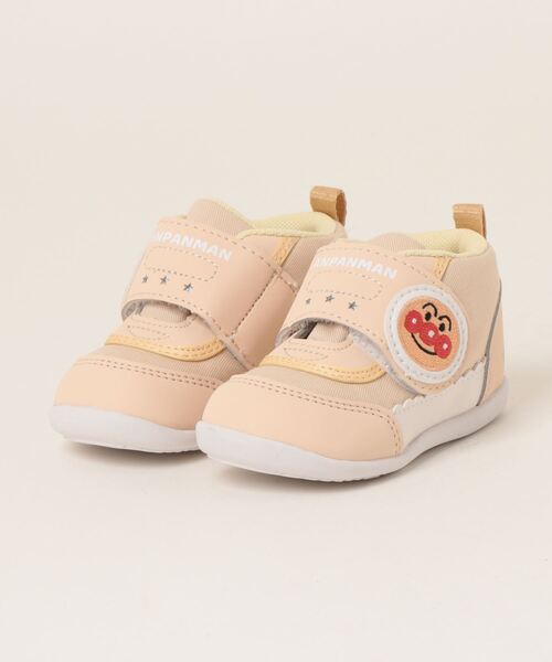 MoonStar(ムーンスター)の「《moonstar》アンパンマン AP B50(スニーカー・キッズ・ピンク/ネイビー/ベージュ/パープル・12.5cm/13.0cm/13.5cm/14.0cm/14.5cm/12.0cm)」の2枚目の写真