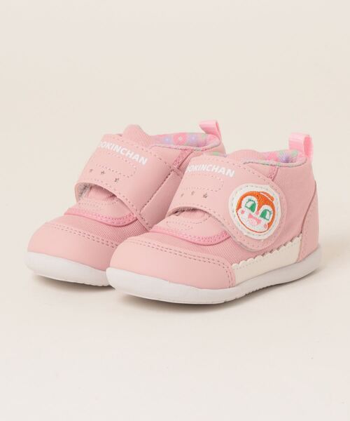 MoonStar(ムーンスター)の「《moonstar》アンパンマン AP B50(スニーカー・キッズ・ピンク/ネイビー/ベージュ/パープル・12.5cm/13.0cm/13.5cm/14.0cm/14.5cm/12.0cm)」の4枚目の写真